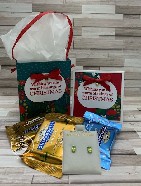 create custom-made holiday crafts with designer series paper