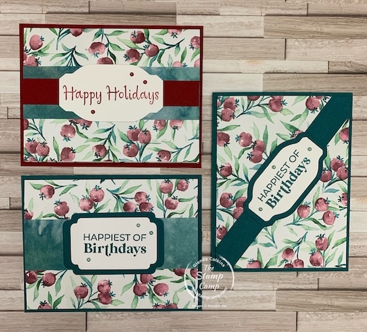 one sheet wonder cards birthday or Christmas cards
