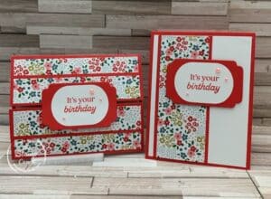 Let's Create One Sheet Wonder Birthday Cards With A Fun Fold