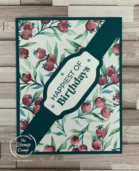 designer series paper once sheet wonder cards
