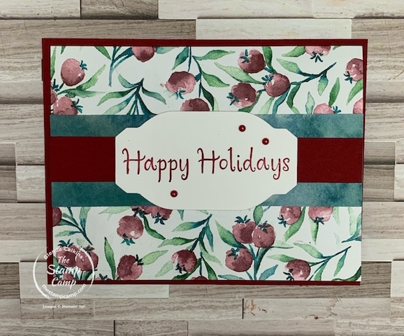 Christmas gift card holder