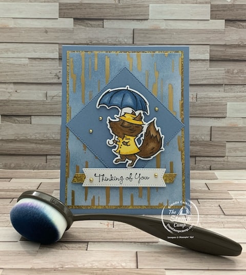 stamping techniques with sale-a-bration designer series paper