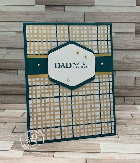 stamping techniques with sale-a-bration designer series paper