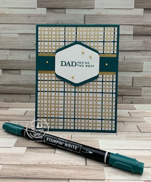 stamping techniques with Sale-a-bration paper