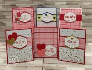 Six One Sheet Wonder Cards One Most Adored Paper