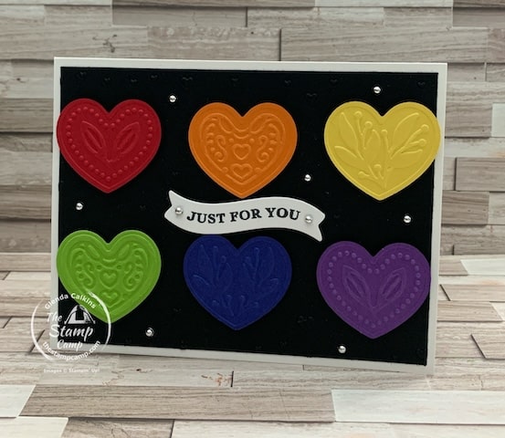 embossing folders and clean and simple handmade cards