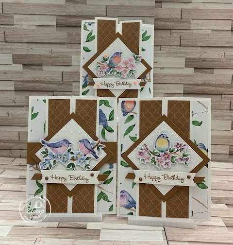 one sheet wonder cards with designer series paper