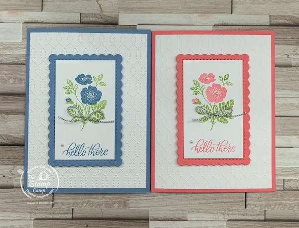 sale-a-bration clean and simple handmade cards