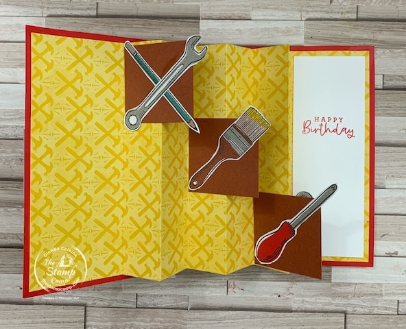 trusty toolbox designer series paper one sheet wonder cards