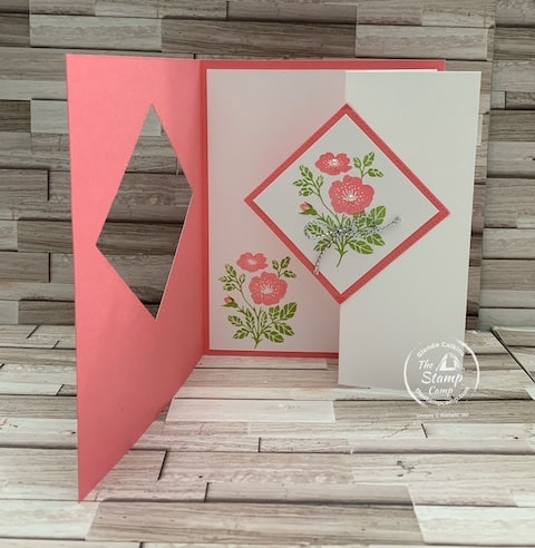 fun fold card with sale-a-bration bundle