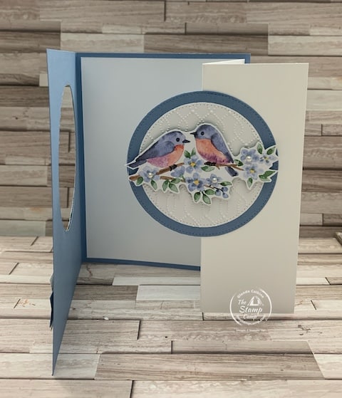 fun fold cards with designer series paper