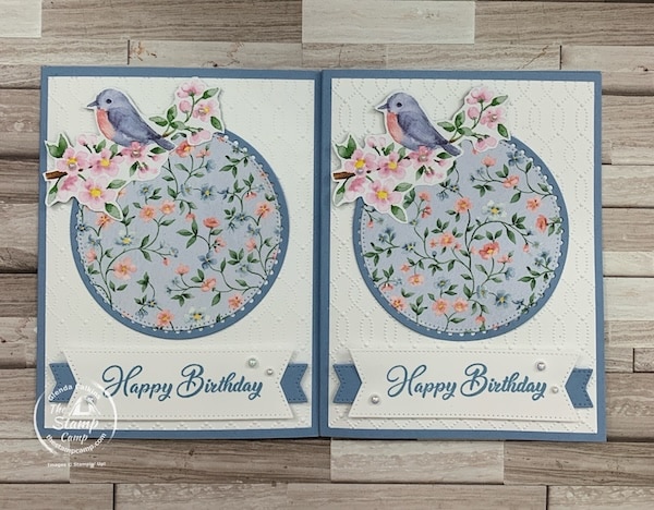 fun fold cards with designer series paper