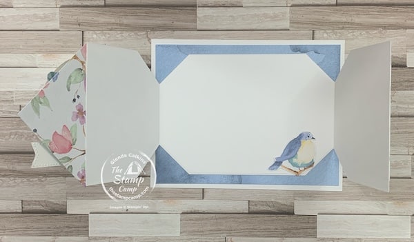 gatefold fun fold cards with designer series paper