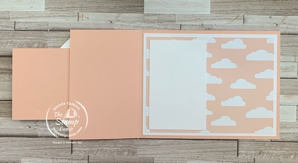 one sheet wonder card with designer series paper