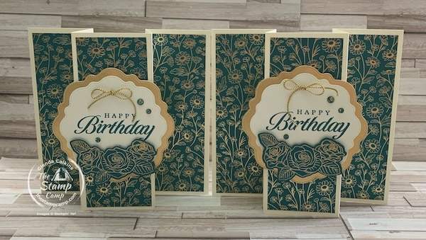 one sheet wonder cards with designer series paper