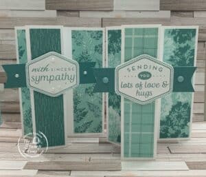 Create Quick Fun Fold Cards With Designer Series Paper Scraps