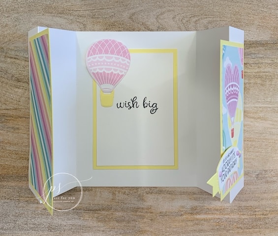 birthday card fun fold cards with designer series paper