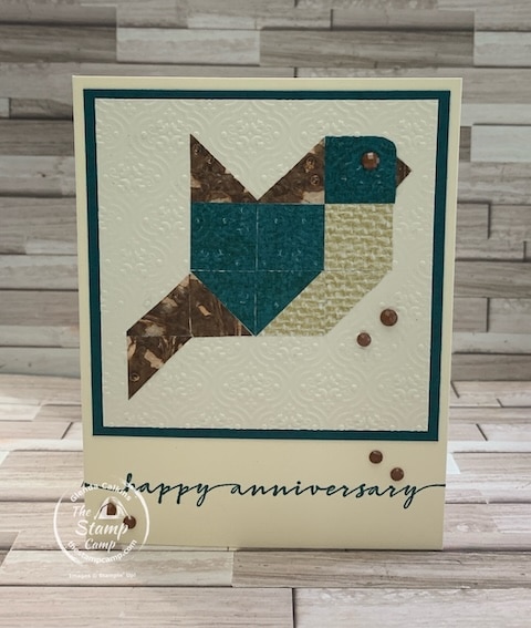 stamping techniques with designer series paper