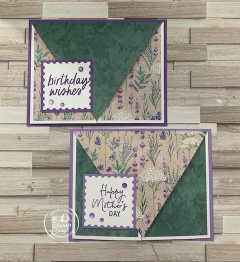 more one sheet wonder card ideas with designer series paper