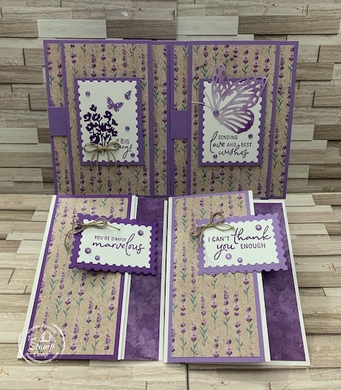 one sheet wonder fun fold cards with designer series paper