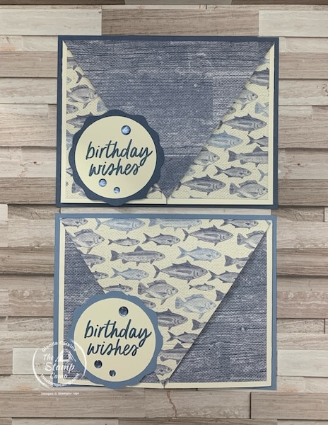 birthday cards with designer series paper