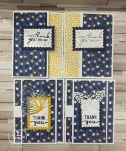 Easy One Sheet Wonder Fun Fold Cards To Make With Designer Series Paper