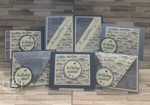 One Sheet Wonder Card Ideas for Birthday Cards