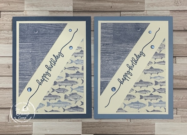 Birthday Cards with designer series paper
