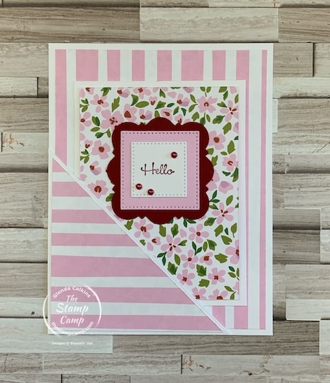 one sheet wonder cards with designer series paper