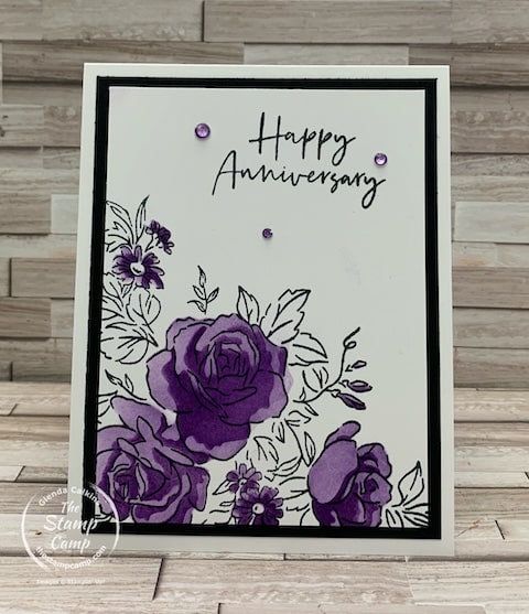 stencil stamping on paper