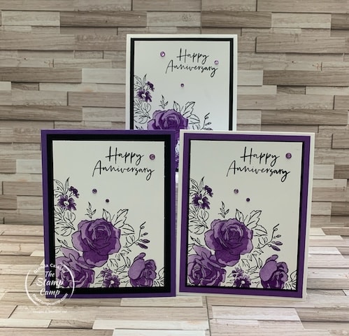 stencil stamping with ink on paper