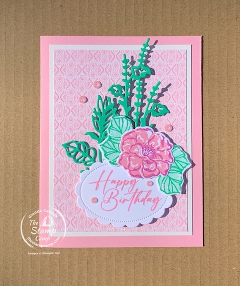 In Color handmade cards