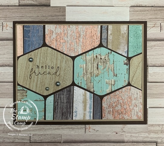 how to make cards with punches and designer series paper