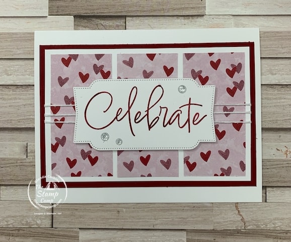 one sheet wonder valentine's day card