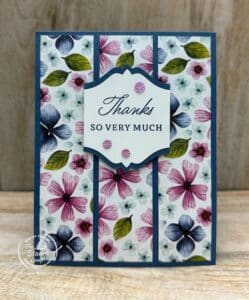 Sneak Peek Floral Impressions Designer Series Paper
