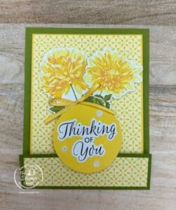 Looking for a Simple Matchbook Fold Card Check out Today's Post