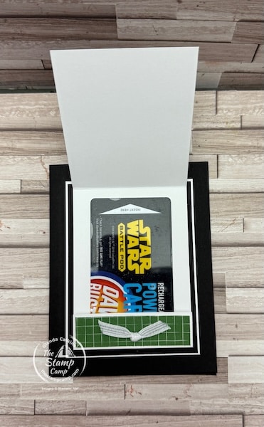 simple stamping designs for holding gift cards