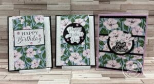 Lovely Garden One Sheet Wonder Fun Fold Cards For Mom
