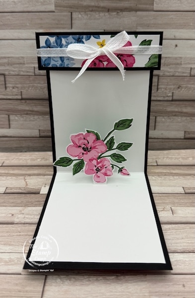 interactive fun fold card easy stamping techniques to enjoy