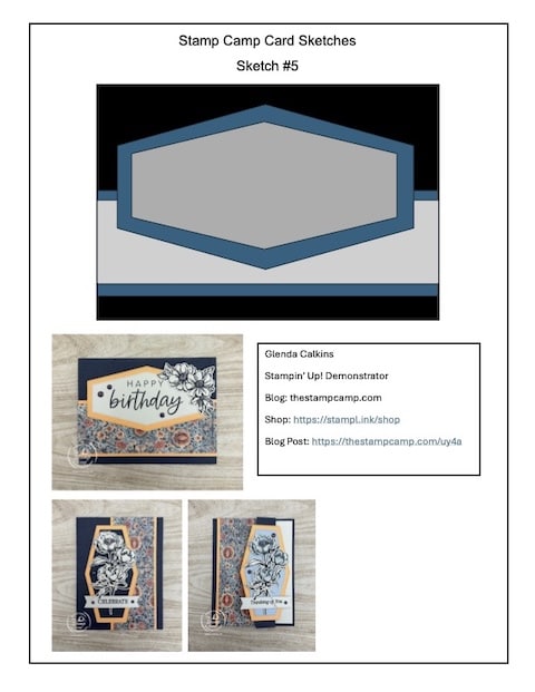 beginner-friendly card sketches