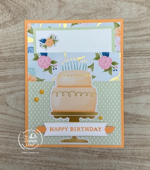 easy diy gift card holder for a birthday card