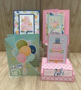 This Months Card Kit of the Month Features Wildflower Birthday