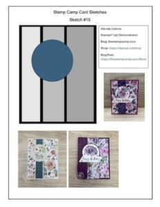 Using Simple Card Sketch Templates to Expand Your Stamping Horizons