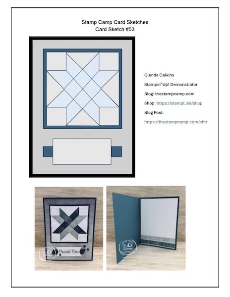 handmade card sketch designs from the stamp camp
