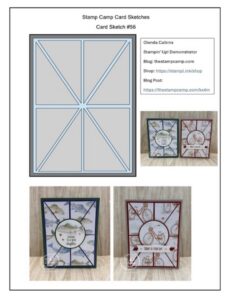 Printable Card Sketches for Crafting Quick and Creative Cards