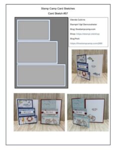 Easy Card Sketches from The Stamp Camp with Free Downloads