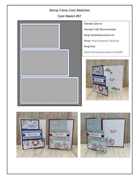 Free downloadable card sketches from the stamp camp