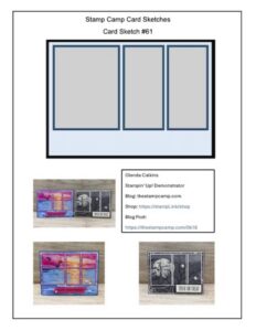 Easy Card Sketches #61: One Layout, Two Totally Different Looks