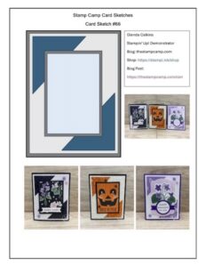 Free Card Sketches to Download Sketch 66 for Any Designer Series Paper