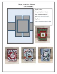 Card Sketches That Make Designer Series Paper the Star